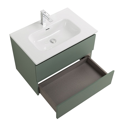 BelBagno Тумба с раковиной Kraft 39-70 подвесная Еловый матовый с раковиной BB700/390ETL – фотография-8